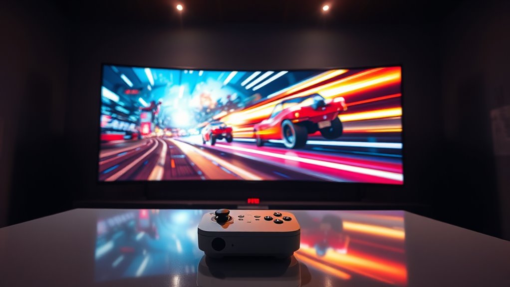 projector processing delay minimization