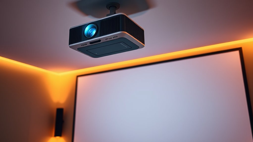 projector throw ratio explained