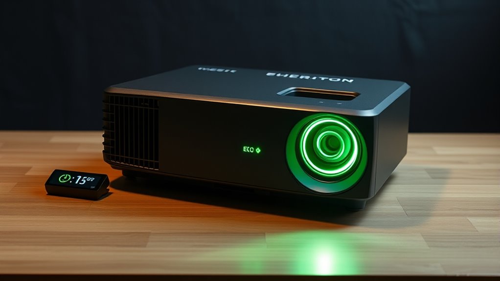 projectors eco energy settings