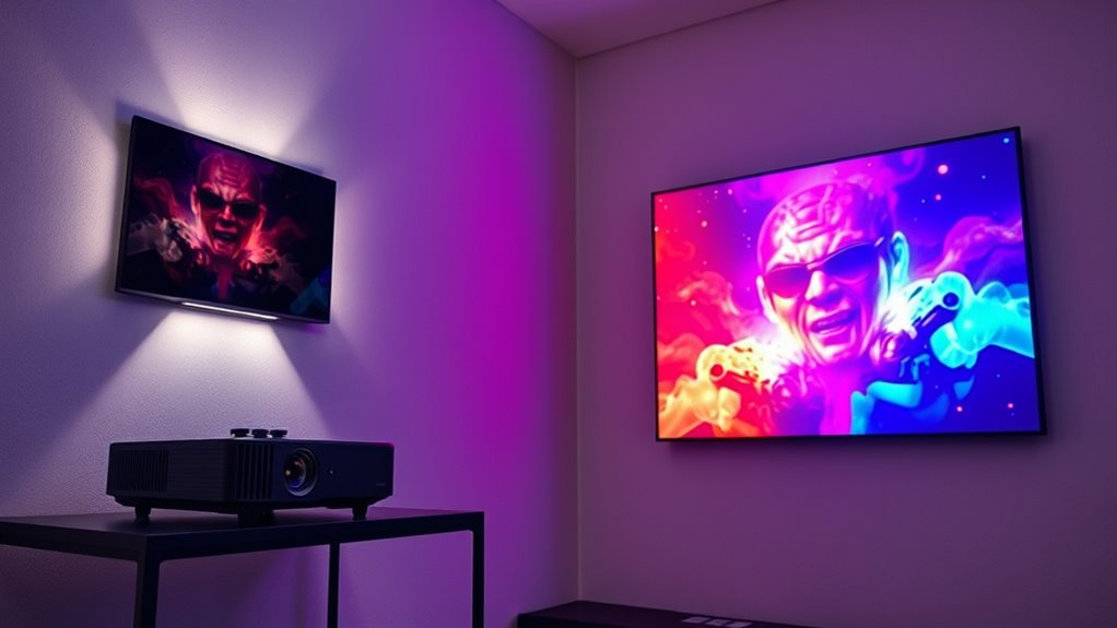 projectors lag too much