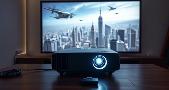 proper 3d projector setup