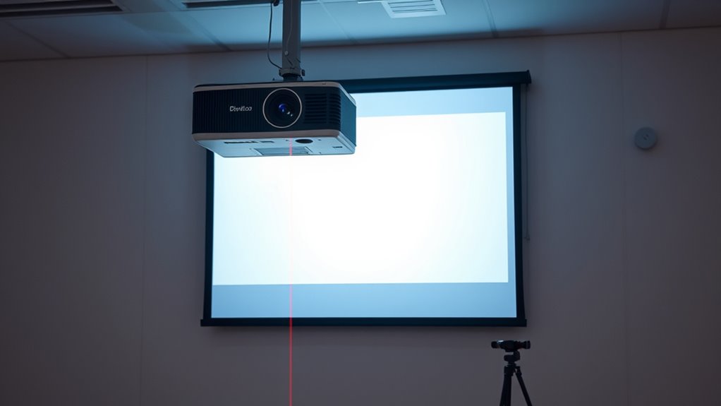 proper projector alignment techniques
