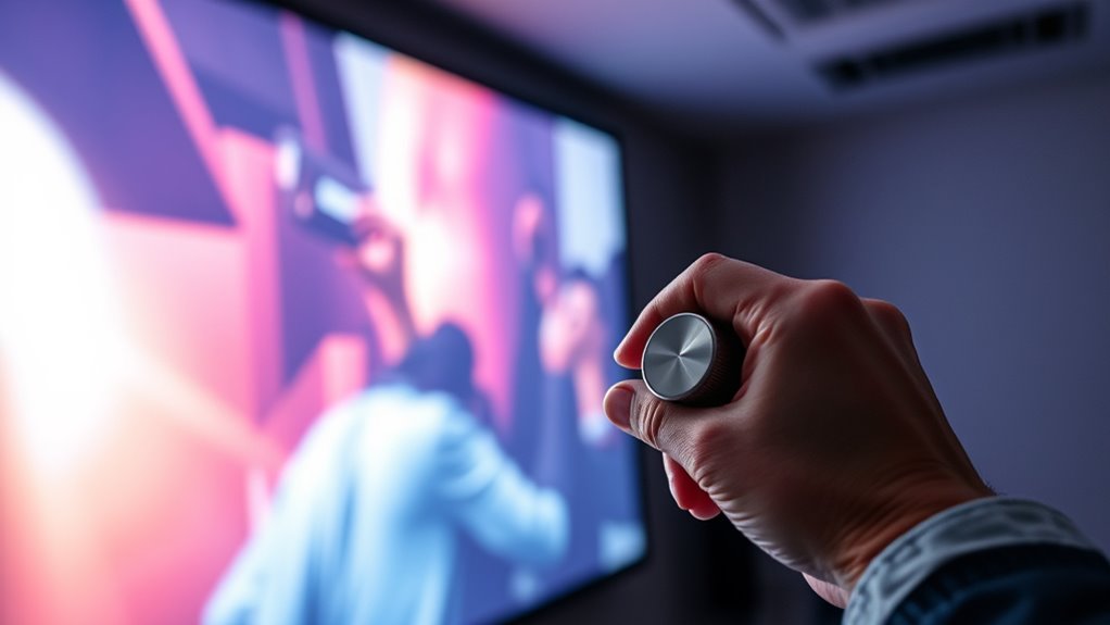 proper projector brightness calibration