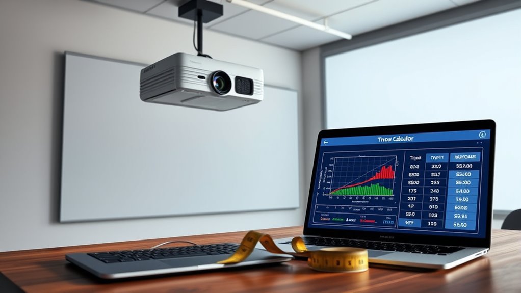 proper setup ensures accurate projection