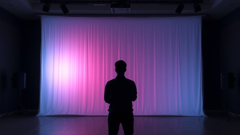 rear projection image clarity