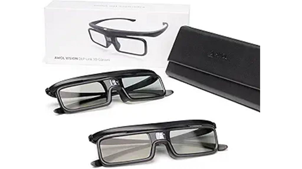 rechargeable 3d glasses