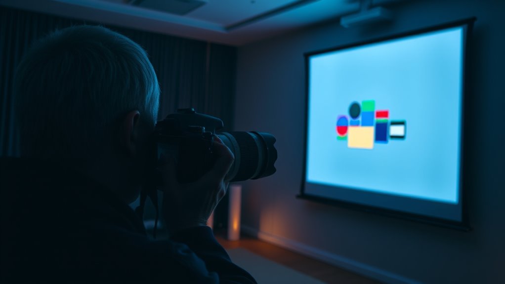 record test pattern clearly