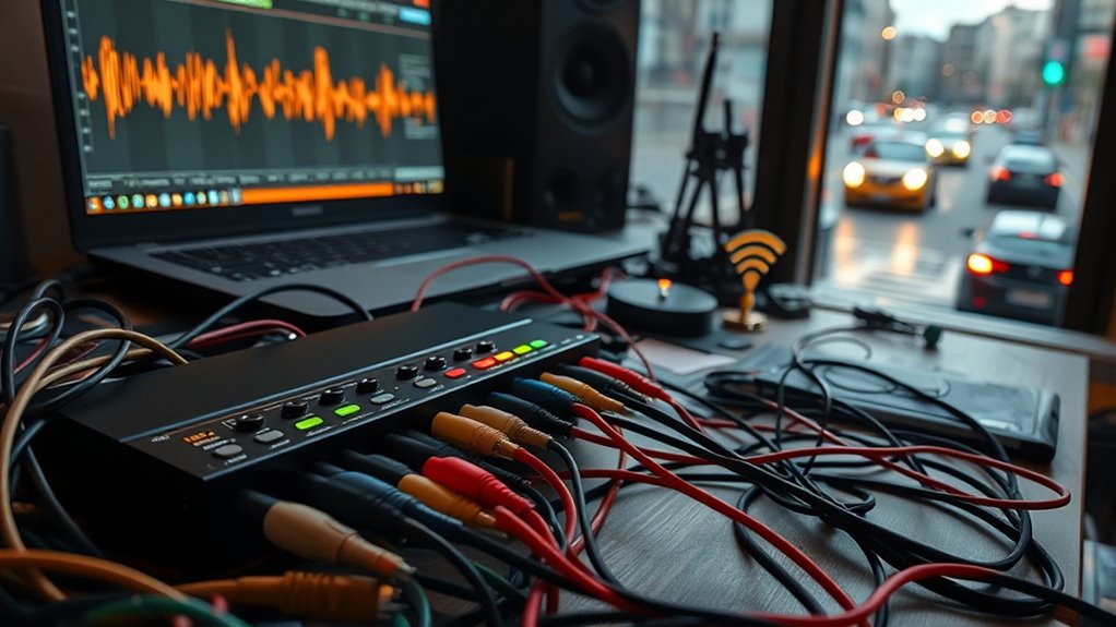 reduce interference and obstructions