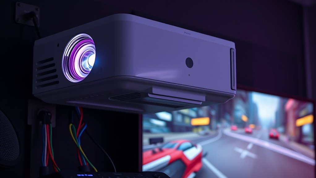 reduce projector input delay