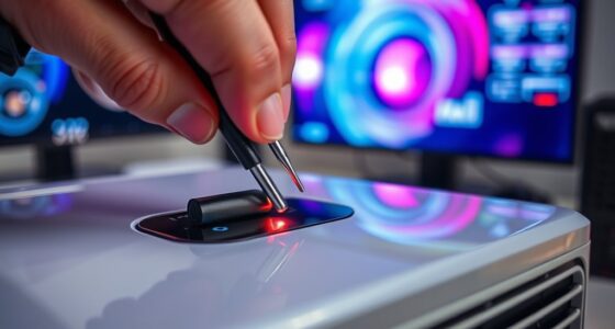 reduce projector input lag