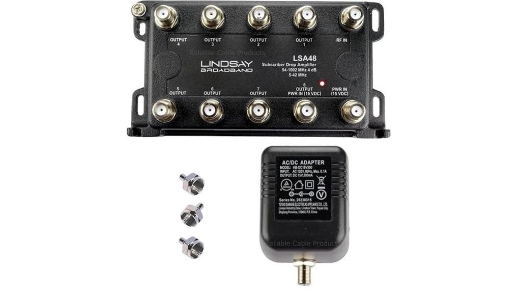 reliable 8 port signal splitter