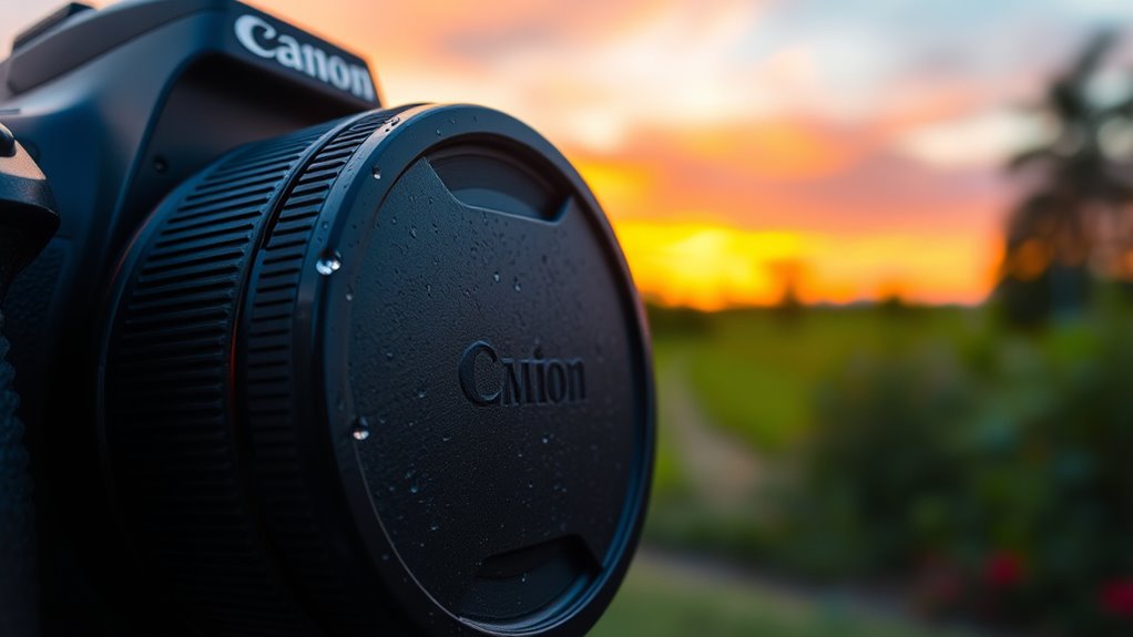 remove lens cap before shooting