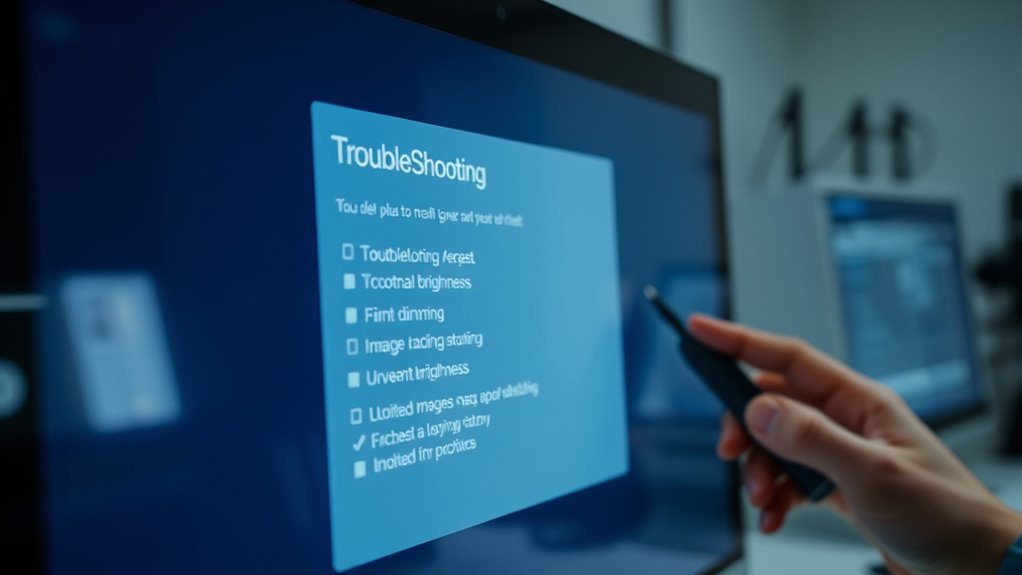 reset display to factory defaults