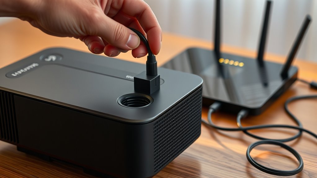 restart devices check interference