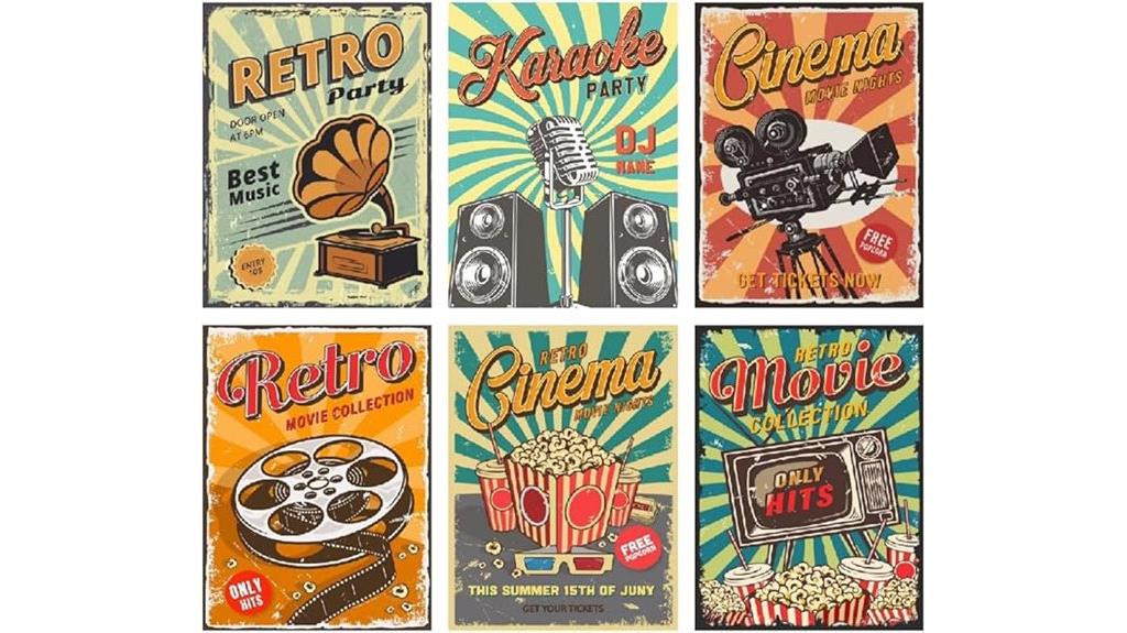 retro diamond painting set