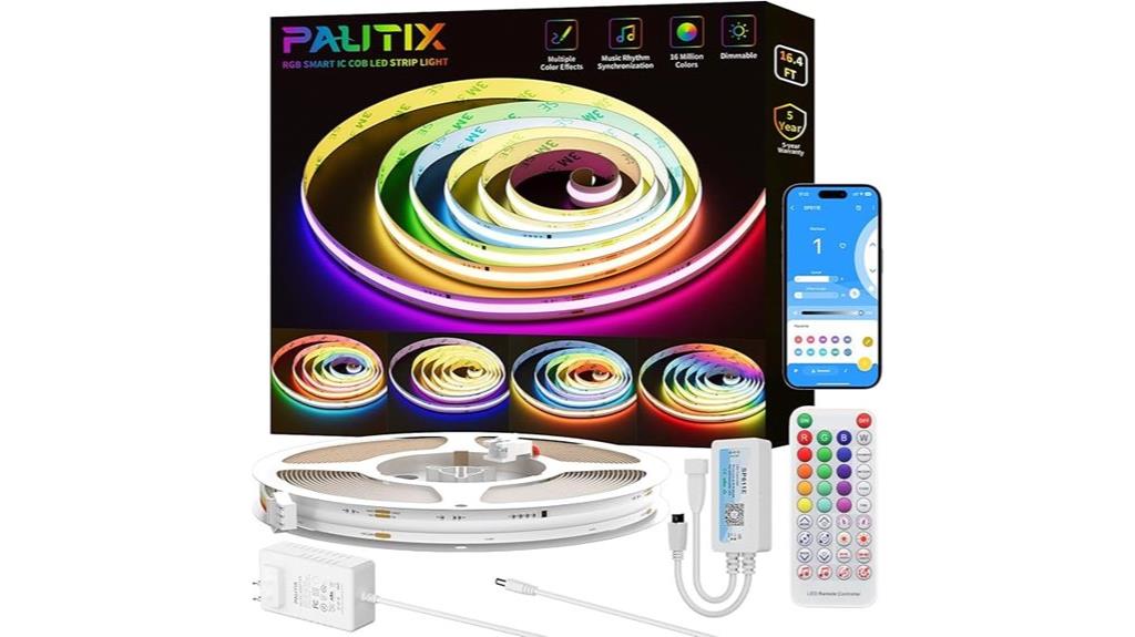 rgb cob led strip