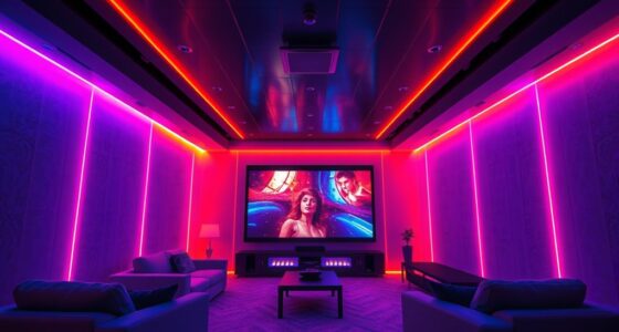 rgb projector room lighting