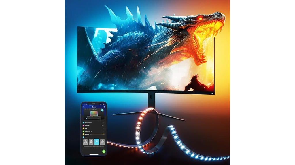 rgbic led monitor backlight