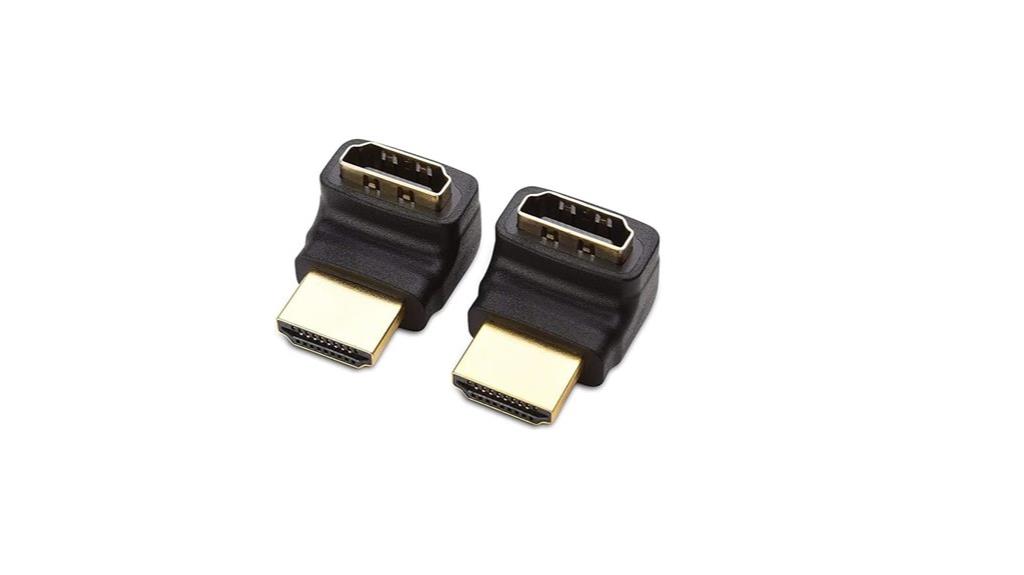 right angle hdmi adapter