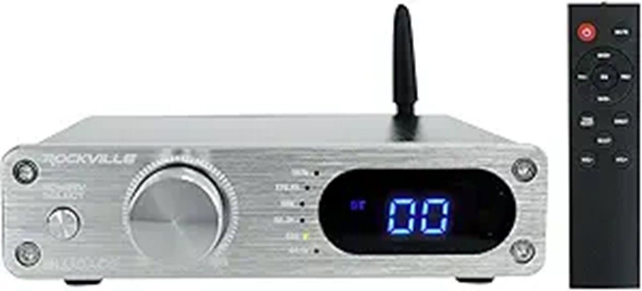 rockville 150w bluetooth amplifier