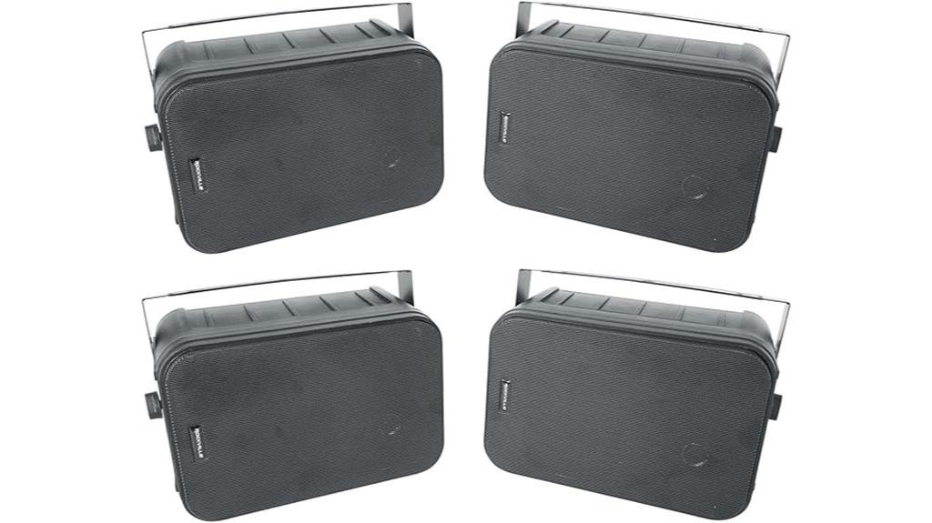 rockville outdoor swivel speakers