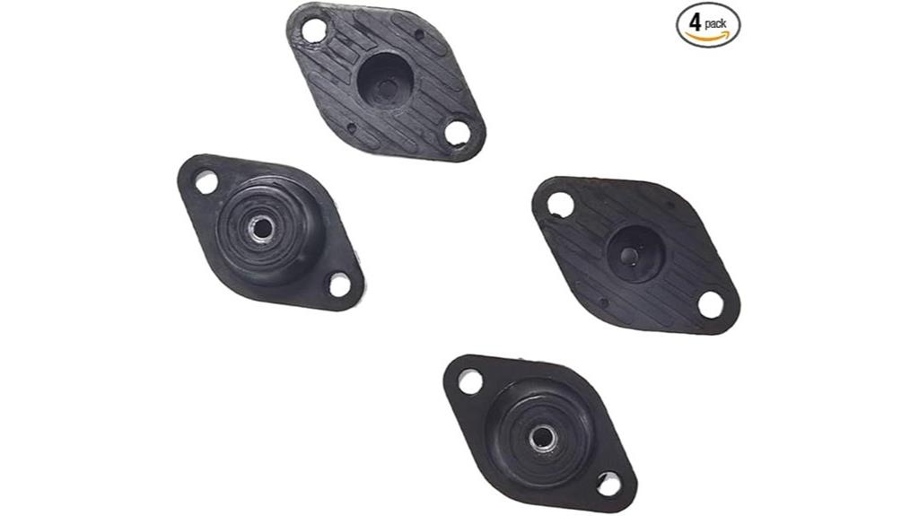 rubber metal vibration mounts