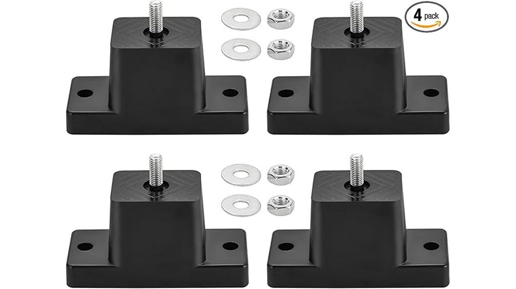 rubber vibration isolator mounts