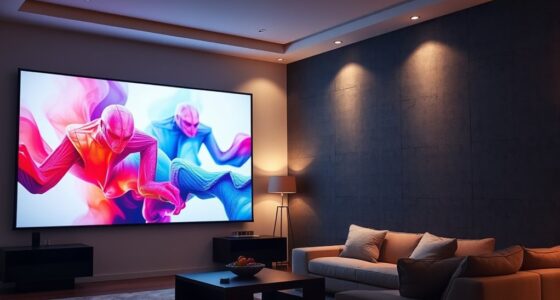 screen advantage over wall