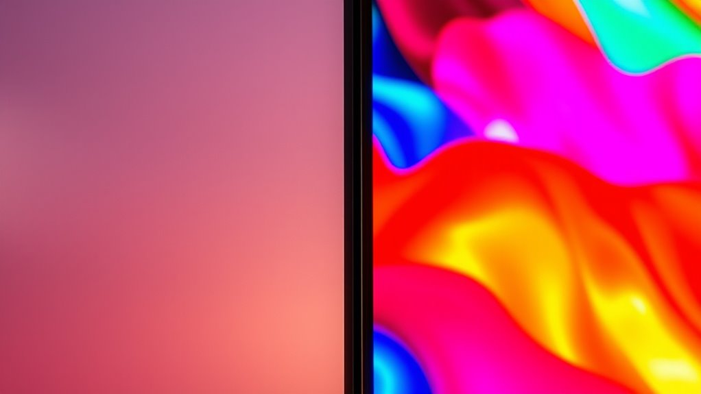 screen gain affects image brightness
