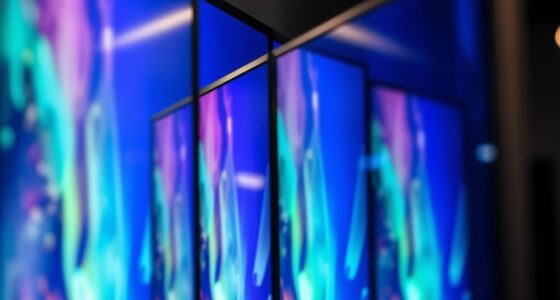 screen gain influences brightness