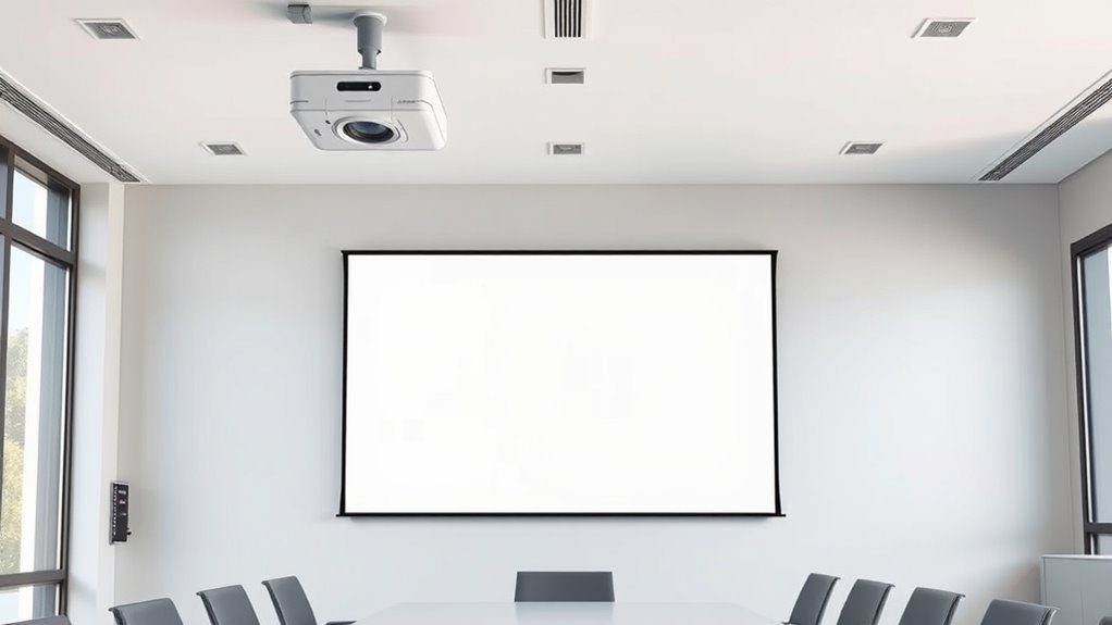 screen height and throw