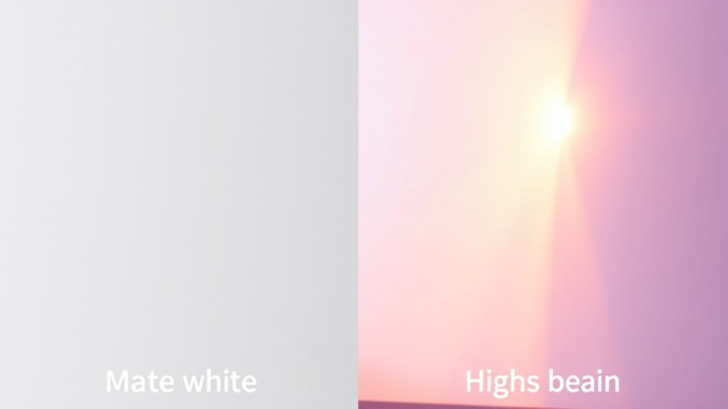 screen material brightness qualities