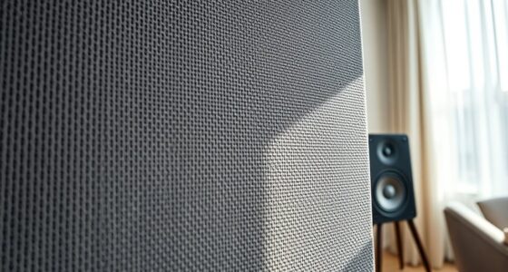 screen material sound impact