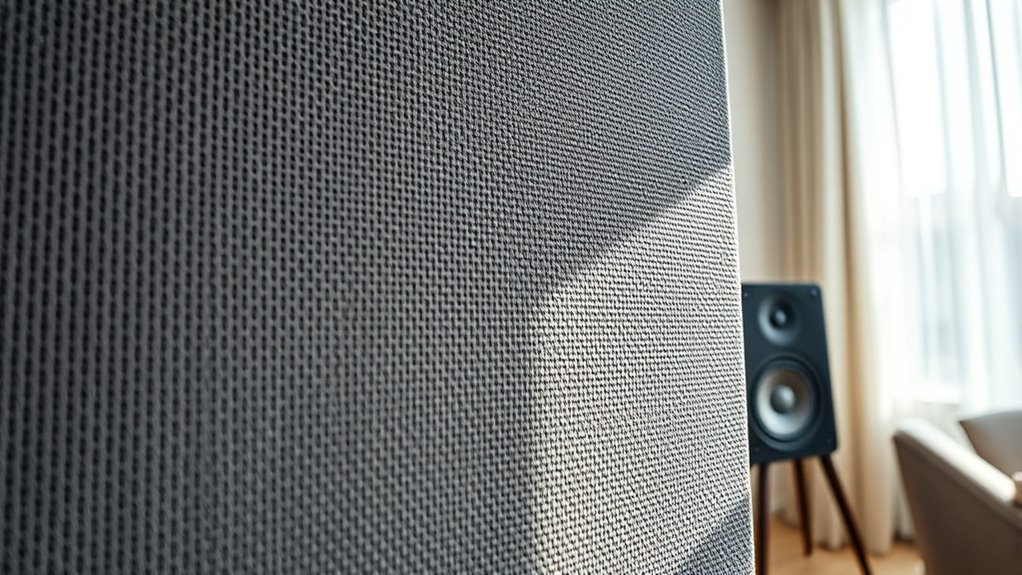 screen material sound impact