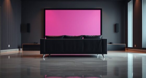 screen size and mounting distance