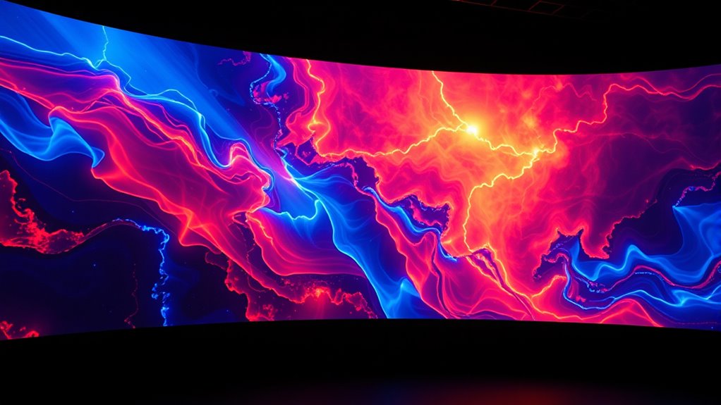 seamless multi projector edge blending