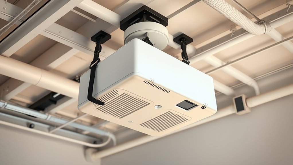 secure mounts during quakes