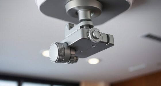 secure projector mounting clamps