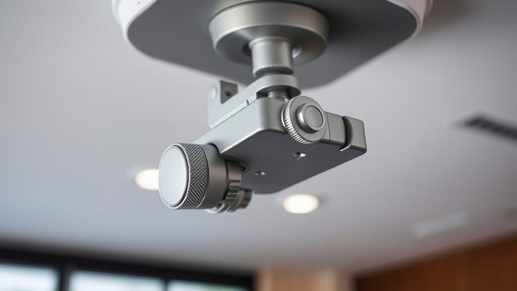 secure projector mounting clamps