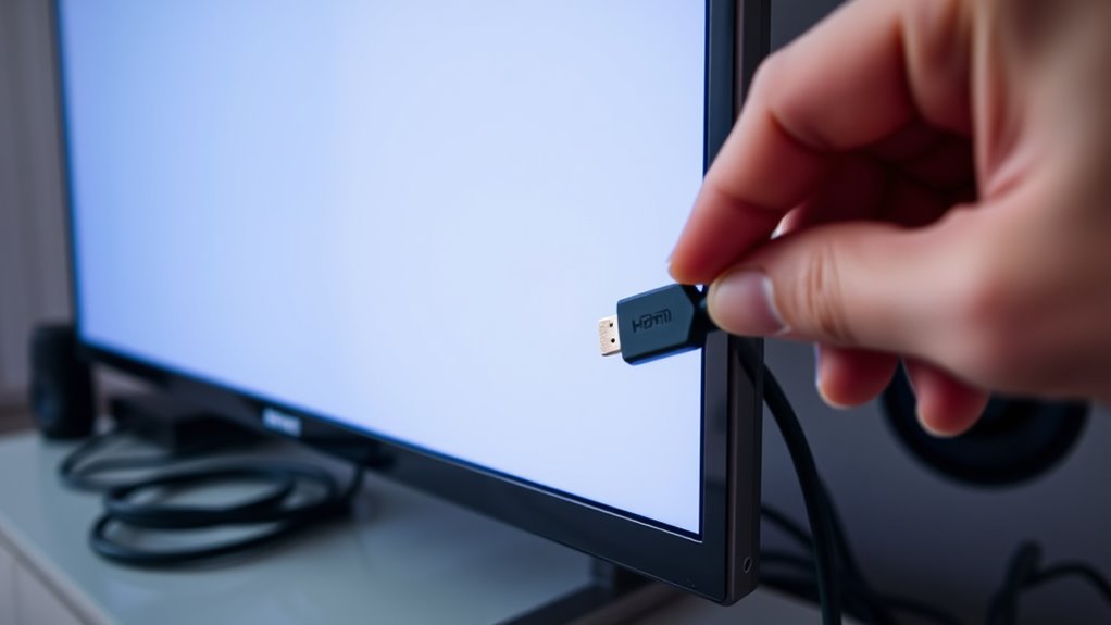 select correct input source