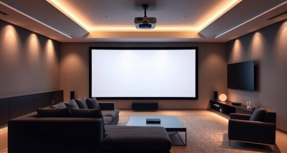 selecting proper projector screen size