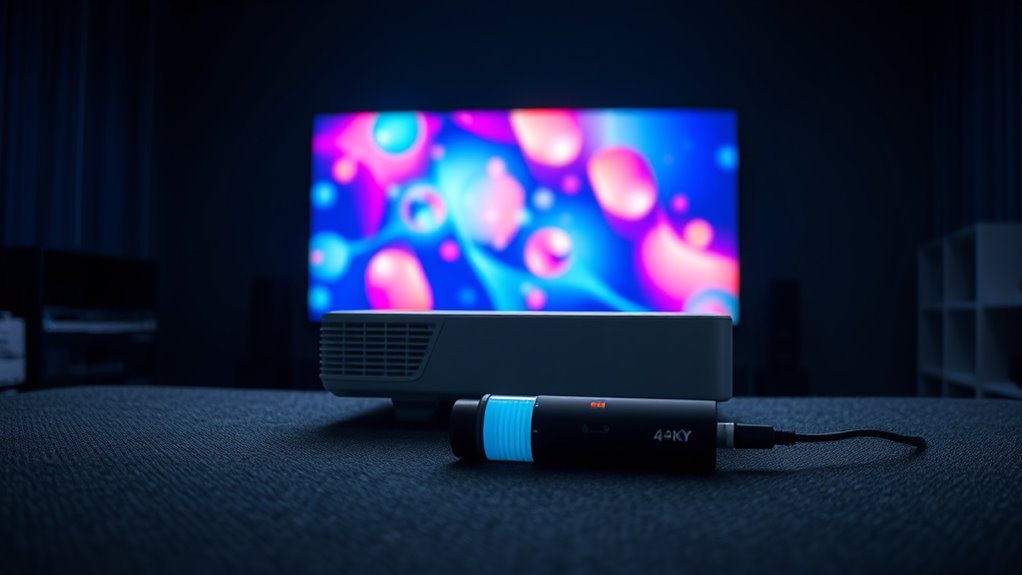 set up optimal viewing environment