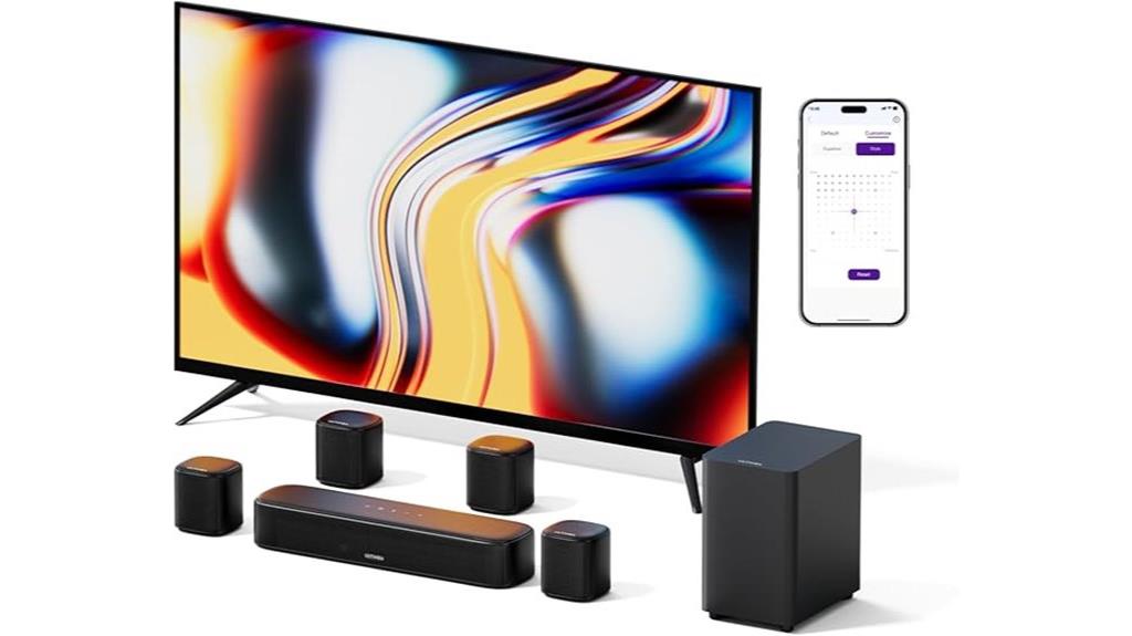 seven channel sound bar