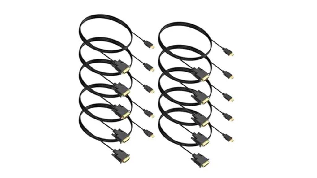 six foot hdmi to dvi