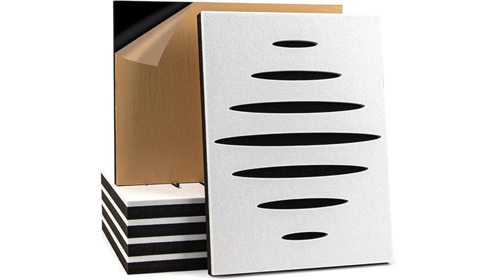 six pack adhesive panels