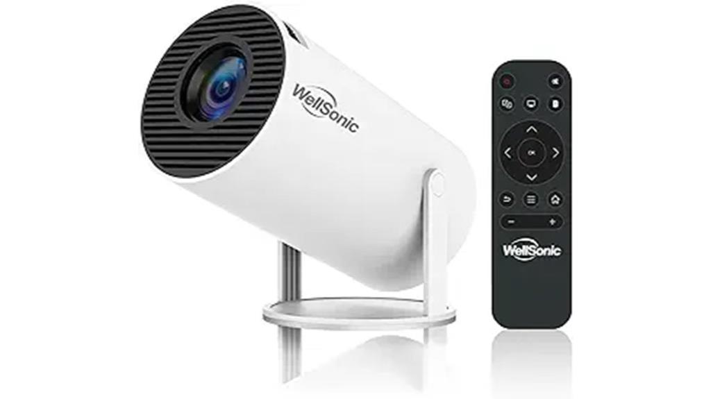 small 4k wireless projector