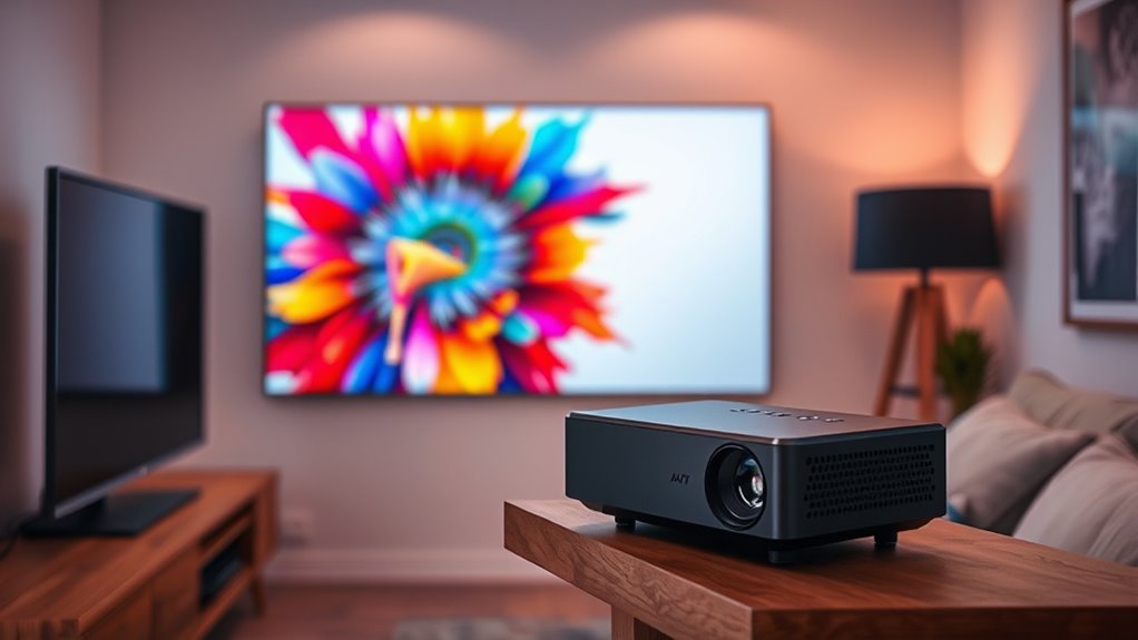 small room 4k projectors
