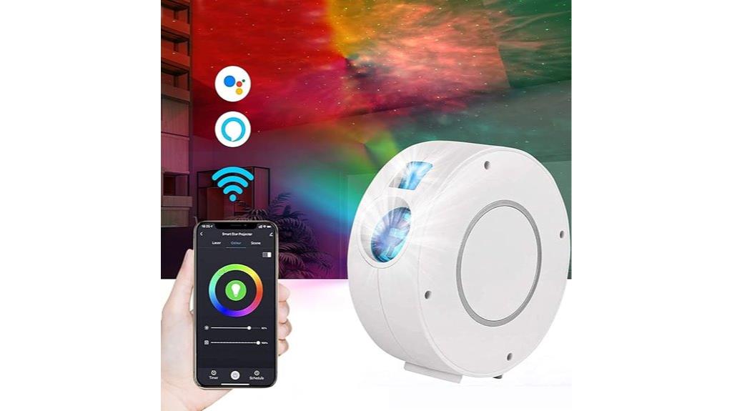 smart galaxy bedroom projector