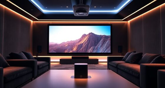 smart home projector control