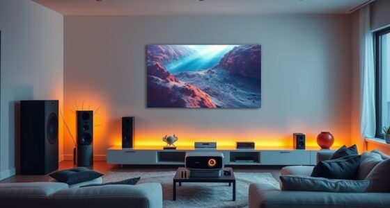 smart home projector scenes